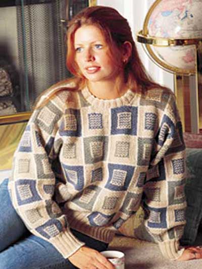 Ancient Check Pullover photo