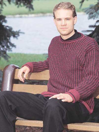 Men's Tweed Pullover photo