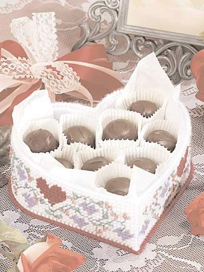Floral Hearts Candy Dish photo