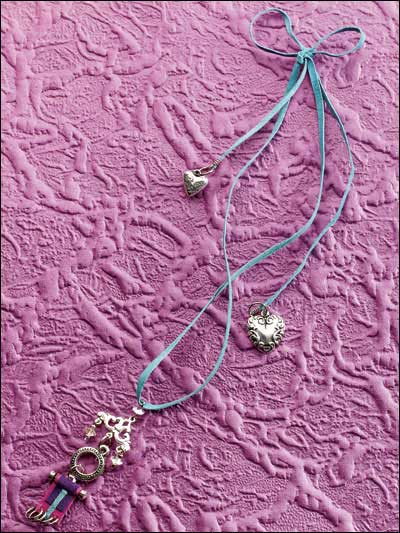 Suede Accented Bookmark photo