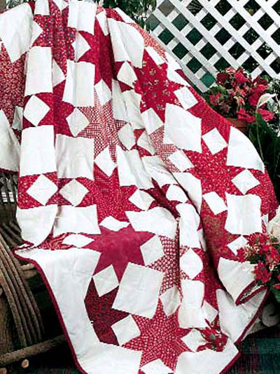 Christmas Star Quilt photo