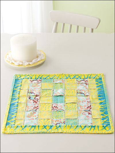 Woven Candle Mat photo