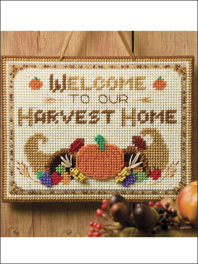 Welcome to Our Harvest Home Wall Hanging photo