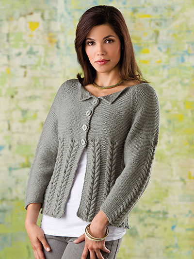 Easy Cabled Cardi photo