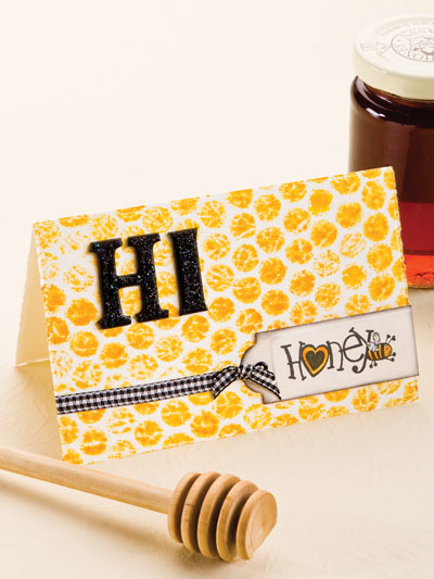 Hi Honey Card Design photo