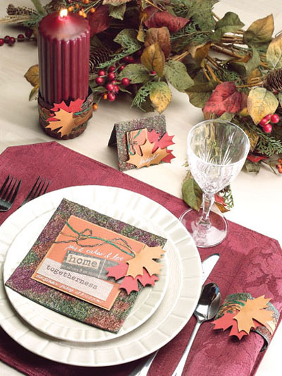 Thanksgiving Place Setting photo