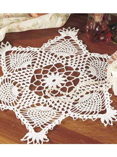 Pineapple Cluster Doily photo