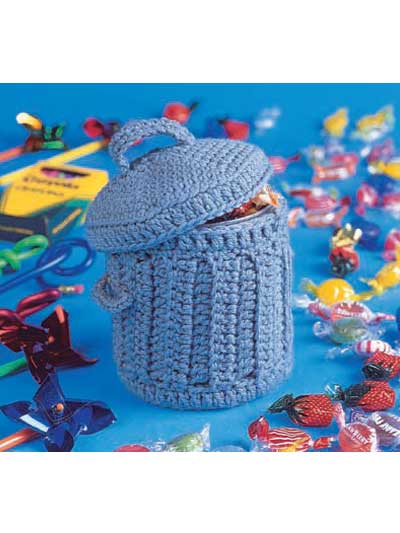 Mini Trash Can Crochet Pattern / PDF Download / Car Organization and  Storage 