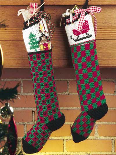 Pair of Christmas Stockings photo