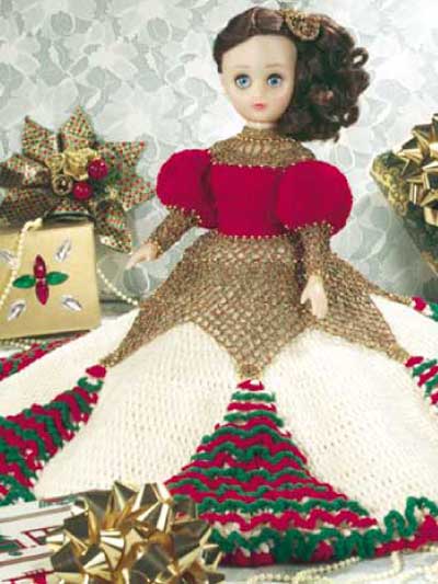 Christmas Bed Doll photo