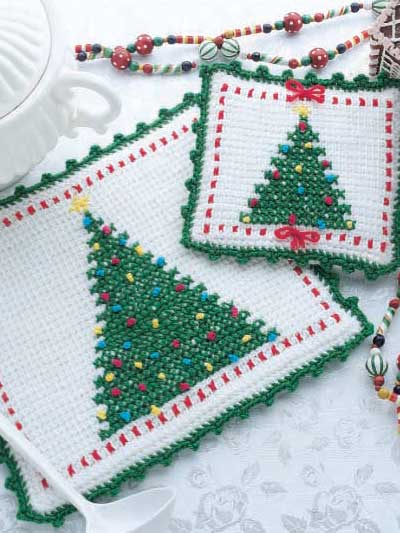 Crocheter's Christmas photo